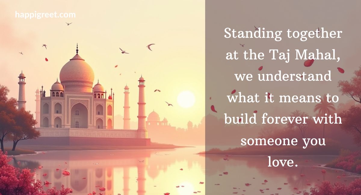 Taj Mahal Quotes For Couple